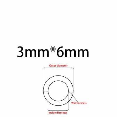 Planet Gates ID3mm x OD6mm / 1 meter 1M/5M Food Grade Clear Translucent Silicone Tube Beer Pipe Milk Hose Pipe Soft Safe Rubber Flexible Tube Creative