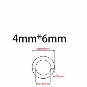 Planet Gates ID4mm x OD6mm / 1 meter 1M/5M Food Grade Clear Translucent Silicone Tube Beer Pipe Milk Hose Pipe Soft Safe Rubber Flexible Tube Creative