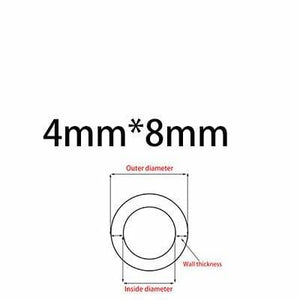 Planet Gates ID4mm x OD8mm / 1 meter 1M/5M Food Grade Clear Translucent Silicone Tube Beer Pipe Milk Hose Pipe Soft Safe Rubber Flexible Tube Creative