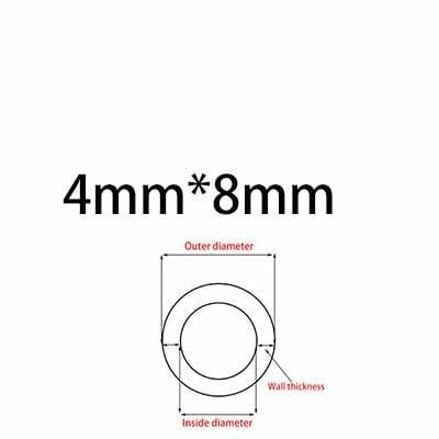 Planet Gates ID4mm x OD8mm / 1 meter 1M/5M Food Grade Clear Translucent Silicone Tube Beer Pipe Milk Hose Pipe Soft Safe Rubber Flexible Tube Creative