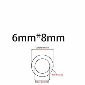 Planet Gates ID6mm x OD8mm / 1 meter 1M/5M Food Grade Clear Translucent Silicone Tube Beer Pipe Milk Hose Pipe Soft Safe Rubber Flexible Tube Creative