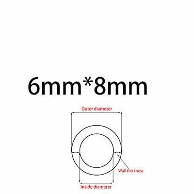 Planet Gates ID6mm x OD8mm / 1 meter 1M/5M Food Grade Clear Translucent Silicone Tube Beer Pipe Milk Hose Pipe Soft Safe Rubber Flexible Tube Creative