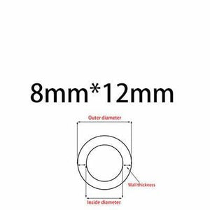 Planet Gates ID8mm x OD12mm / 1 meter 1M/5M Food Grade Clear Translucent Silicone Tube Beer Pipe Milk Hose Pipe Soft Safe Rubber Flexible Tube Creative