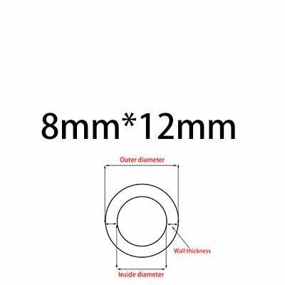 Planet Gates ID8mm x OD12mm / 1 meter 1M/5M Food Grade Clear Translucent Silicone Tube Beer Pipe Milk Hose Pipe Soft Safe Rubber Flexible Tube Creative