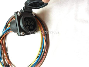 Planet Gates IEC 62196 Type2 / 3 Phases Charging Socket European standard -EV charging Type 2 connector for 32A