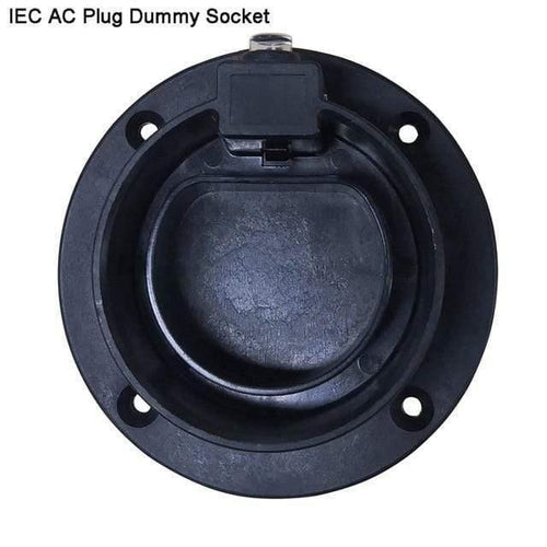 Planet Gates IEC AC Plug Socket EV Charger Station Accessories SAE J1772 Type1 IEC 62196 Type2 AC Dummy Socket Holder For EV Charging Station Electric Vehicle