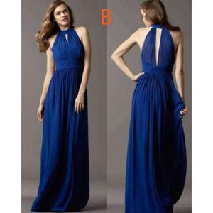 Planet Gates image blue NO 28 B / 2 Sweet 4 style long Bridesmaid Dresses colors wedding dress, Prom party dress women Plus size