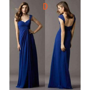 Planet Gates image blue NO 28 D / 2 Sweet 4 style long Bridesmaid Dresses colors wedding dress, Prom party dress women Plus size