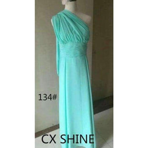 Planet Gates Image sky blue 51 / 2 Chiffon long Convertible bridesmaid dresses Blue pink ribbon wedding Prom party dress Plus Vestidos