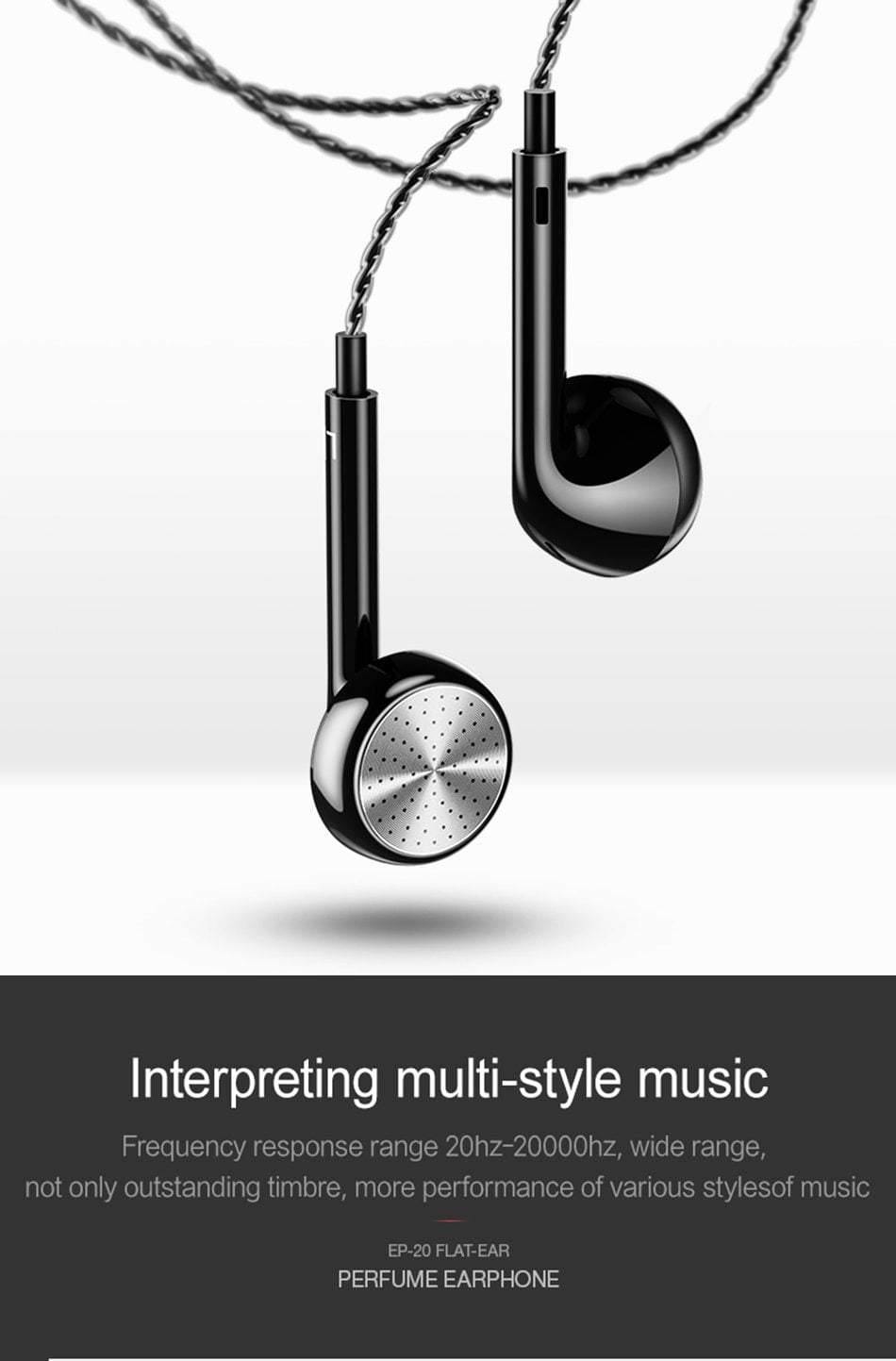 Planet Gates In-Ear Perfume Earphones USAMS EP-20 Stereo Headset 3.5mm inear Wired Earphone With Microphone Aromatherapy