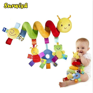 Infant Babyplay Activity Spiral Bed & Stroller Toy With BB Device Hanging Crib Rattle Baby Kids Toys Juguetes - Planet Gates