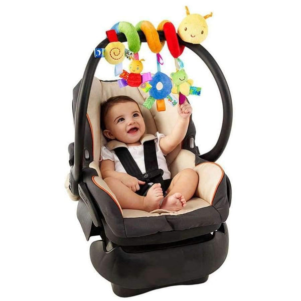 Planet Gates Infant Babyplay Activity Spiral Bed & Stroller Toy With BB Device Hanging Crib Rattle Baby Kids Toys Juguetes