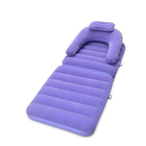 Planet Gates Inflatable Chair For Adult Flock Inflatable Sofa Folding Bed Cushion For Living Room Bedroom Outdoor Chair with Inflator Pump