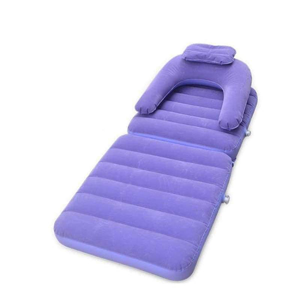 Planet Gates Inflatable Chair For Adult Flock Inflatable Sofa Folding Bed Cushion For Living Room Bedroom Outdoor Chair with Inflator Pump