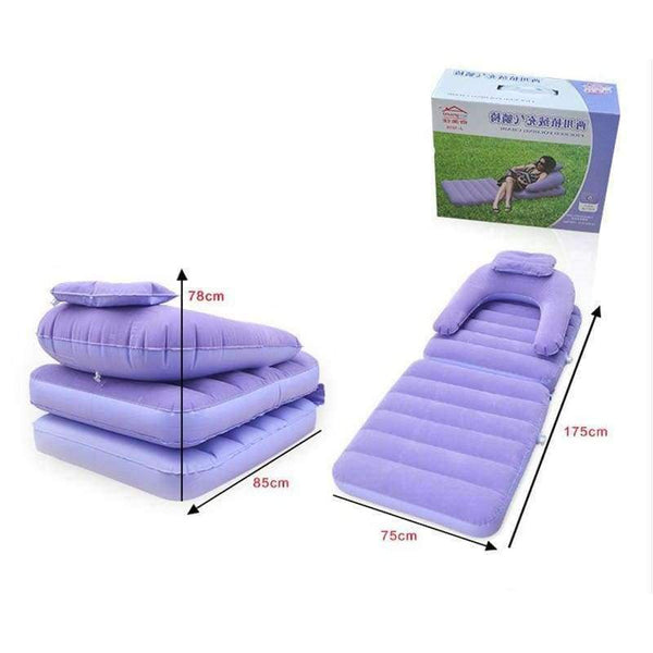 Planet Gates Inflatable Chair For Adult Flock Inflatable Sofa Folding Bed Cushion For Living Room Bedroom Outdoor Chair with Inflator Pump