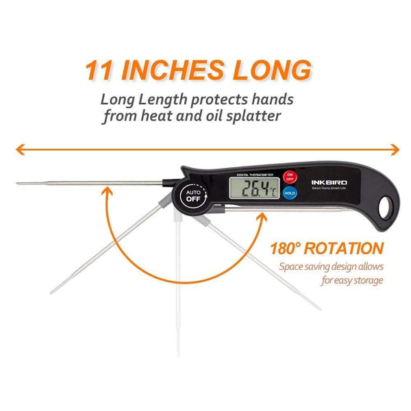 Inkbird HET-F001 Digital Kitchen Thermometer For Oven Beer Meat Cooking Food Probe BBQ Electronic Oven Thermometer Kitchen Tools (like picture shows)