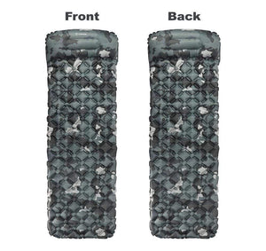 Planet Gates Innovative sleeping pad fast filling air bag super light inflatable mattress with pillow life rescue 550g  cushion pad