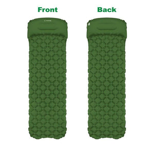 Planet Gates Innovative sleeping pad fast filling air bag super light inflatable mattress with pillow life rescue 550g  cushion pad