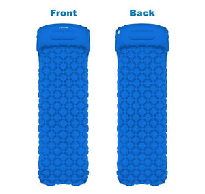 Planet Gates Innovative sleeping pad fast filling air bag super light inflatable mattress with pillow life rescue 550g  cushion pad