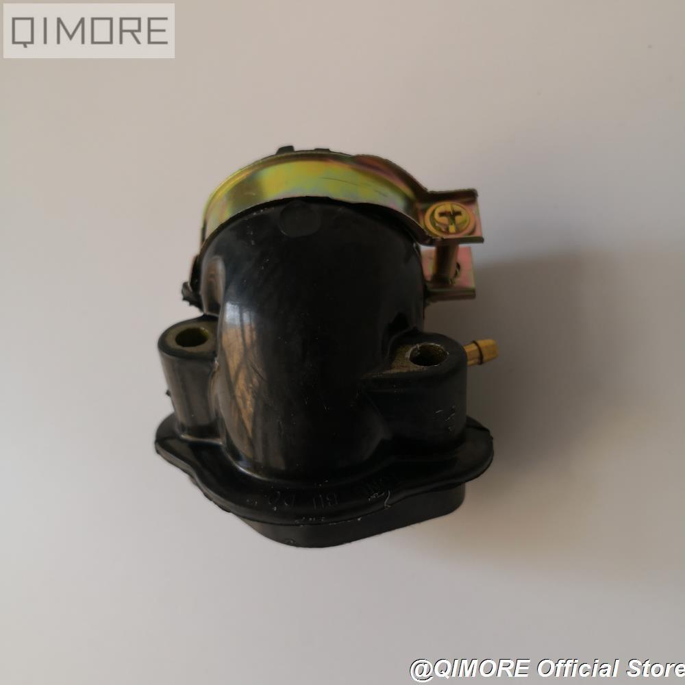 Planet Gates Intake manifold of NON-EGR type (one nipple) for 4 stroke Scooter Moped ATV QUAD GY6 125 150 cc 152QMI 1P52QMI 157QMJ 1P57QMJ