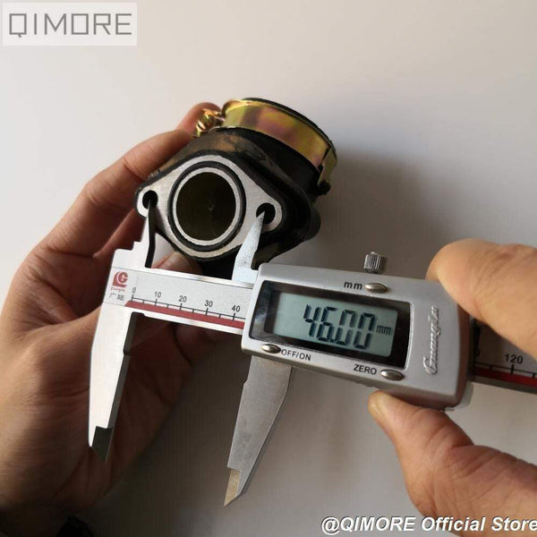 Planet Gates Intake manifold of NON-EGR type (one nipple) for 4 stroke Scooter Moped ATV QUAD GY6 125 150 cc 152QMI 1P52QMI 157QMJ 1P57QMJ