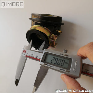 Planet Gates Intake manifold of NON-EGR type (one nipple) for 4 stroke Scooter Moped ATV QUAD GY6 125 150 cc 152QMI 1P52QMI 157QMJ 1P57QMJ