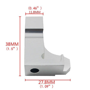 Planet Gates Intake Manifold Repair Bracket Kit P2015 Repair Bracket alu manifold 03L129711E for VW Audi Skoda Seat 2.0 TDI CR