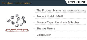 Planet Gates Intake Manifold Runner Flap Delete Gasket for Audi Skoda Seat EA113 VW 2.0 TFSI HT-IMK07