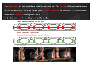 Planet Gates Intake Manifold Runner Flap Delete Gasket for Audi Skoda Seat EA113 VW 2.0 TFSI HT-IMK07