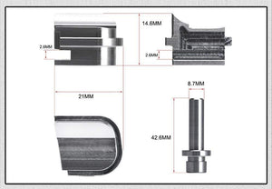 Planet Gates Intake manifold Runner Flap Delete Swirl Flap Flaps Gasket for Audi/VW EA113 2.0 TFSI PQY-IMK07