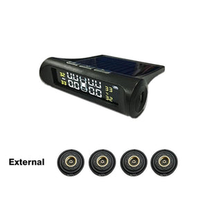 Planet Gates Internal TPM Tire Pressure Sensor Alarm Monitor System Internal / External Tire Temperature Sensor Wireless Pressure Sensor