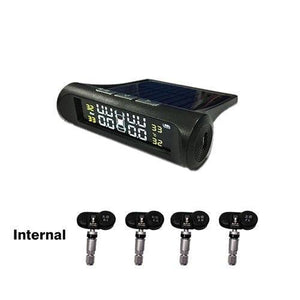 Planet Gates Internal TPM Tire Pressure Sensor Alarm Monitor System Internal / External Tire Temperature Sensor Wireless Pressure Sensor
