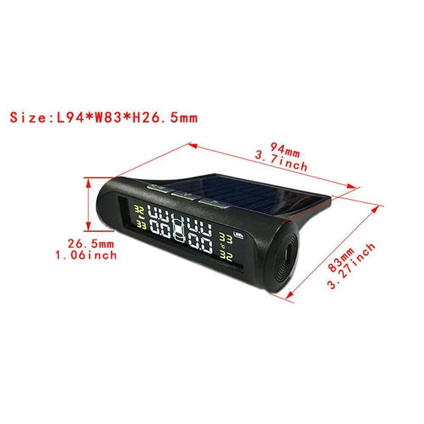 Planet Gates Internal TPM Tire Pressure Sensor Alarm Monitor System Internal / External Tire Temperature Sensor Wireless Pressure Sensor