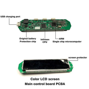 Planet Gates Internal TPM Tire Pressure Sensor Alarm Monitor System Internal / External Tire Temperature Sensor Wireless Pressure Sensor
