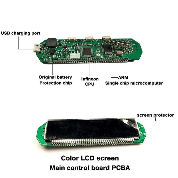 Planet Gates Internal TPM Tire Pressure Sensor Alarm Monitor System Internal / External Tire Temperature Sensor Wireless Pressure Sensor