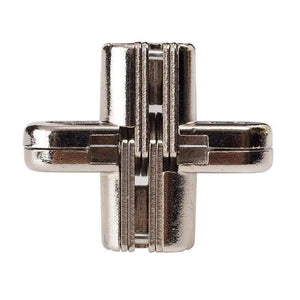 Invisible Hinge 180 Degree zinc Alloy material nickel color Invisible Folding Door Soss Hinge (nickel)