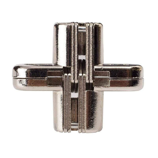 Invisible Hinge 180 Degree zinc Alloy material nickel color Invisible Folding Door Soss Hinge (nickel)