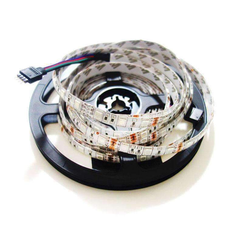 Planet Gates IP20 No Waterproof / Blue DC 12V RGBW / RGBWW / RGB / RGB+White / RGB+Warm white 5050 60 LED/m flexible LED Strip Light 5m/lot waterproof / non-waterproof