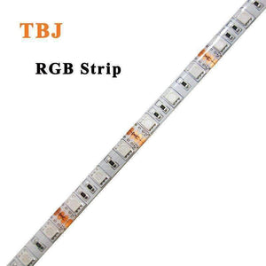 Planet Gates IP20 No Waterproof / Blue DC 12V RGBW / RGBWW / RGB / RGB+White / RGB+Warm white 5050 60 LED/m flexible LED Strip Light 5m/lot waterproof / non-waterproof