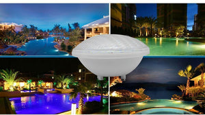 Ip68 Led Swimming Pool Light Par56 Led Waterproof Underwater Light 24W 36W RGB+Remote Controller Pond Lights AC DC 12V Piscina