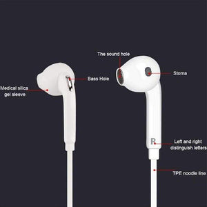 Planet Gates IPhone 6 7 Xiaomi In-ear Earphone Bass Earbud Headset Stereo Headphone for Airpods Earpod for Samsung Earpiece with microphone