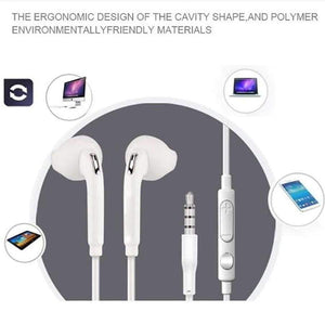Planet Gates IPhone 6 7 Xiaomi In-ear Earphone Bass Earbud Headset Stereo Headphone for Airpods Earpod for Samsung Earpiece with microphone