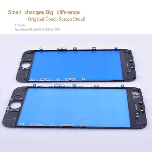 Planet Gates iPhone 6S Touch Screen Digitizer GLASS Lens panel Front LCD panel with frame bezel for iphone6S External LCD glass tools