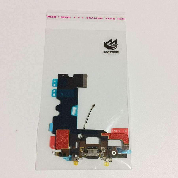 Planet Gates iPhone 7 Original New Charging Port USB Charger Dock Connector with Microphone Antenna Flex Cable Replacement Parts