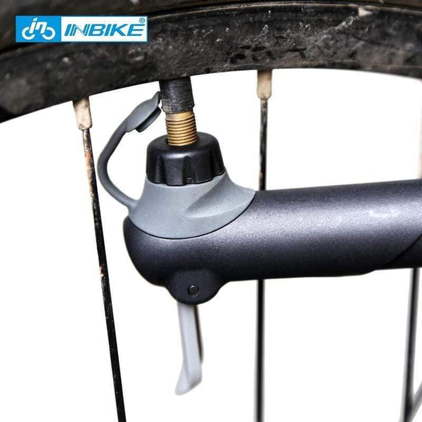 Planet Gates IQ309 Portable Bicycle Pump Mini Hand Pump Cycling Air Pump Ball Toy Tire Inflator Schrader Presta Valve MTB Mountain Bike Pump