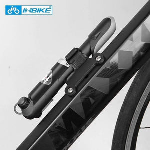 Planet Gates IQ309 Portable Bicycle Pump Mini Hand Pump Cycling Air Pump Ball Toy Tire Inflator Schrader Presta Valve MTB Mountain Bike Pump