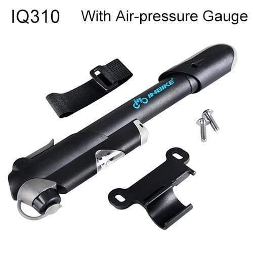 Planet Gates IQ310 Portable Bicycle Pump Mini Hand Pump Cycling Air Pump Ball Toy Tire Inflator Schrader Presta Valve MTB Mountain Bike Pump
