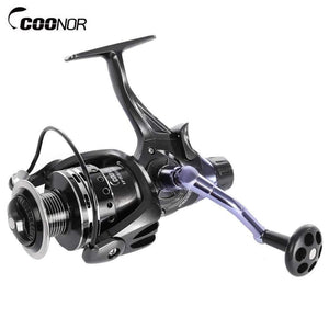 Planet Gates IRF / 3000 Series Fishing Reel Carp Fishing Spinning Reel 11+1 Ball Bearings 4:7:1 Pesca Fish Bait for Dual Brake Right/Left Hand Aluminum