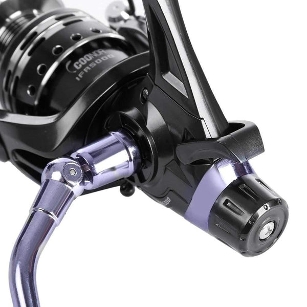 Planet Gates IRF / 3000 Series Fishing Reel Carp Fishing Spinning Reel 11+1 Ball Bearings 4:7:1 Pesca Fish Bait for Dual Brake Right/Left Hand Aluminum