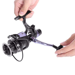 Planet Gates IRF / 3000 Series Fishing Reel Carp Fishing Spinning Reel 11+1 Ball Bearings 4:7:1 Pesca Fish Bait for Dual Brake Right/Left Hand Aluminum